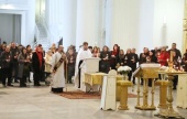 Cei decedați în rezultatul prăbușirii avionului rus în peninusula Sinai au fost pomeniți în rugăciune la catedrala „Sfânta Treime” din Sanct-Petersburg