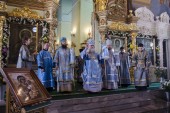 В день празднования Феодоровской иконе Богородицы на месте хранения святыни в Костроме совершена Литургия
