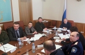 Reprezentantul Comitetului Sinodal pentru cooperarea cu căzăcimea a luat cuvântul la ședința comisiei permanente de district a Consiliului pe lângă Președintele Federației Ruse în problemele căzăcimii