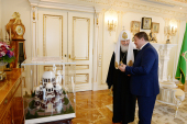 Sanctitatea Sa Patriarhul Chiril și guvernatorul regiunii Volgograd A.I. Bocearov au discutat planul de construcție a catedralei episcopale în Volgograd
