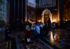 Патріарше служіння напередодні Хрестопоклонної Неділі в Храмі Христа Спасителя м. Москви