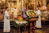 Более 50 тысяч человек поклонились мощам святителя Луки (Войно-Ясенецкого), находившимся в Донском монастыре Москвы