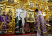 Slujirea Patriarhului în Duminica a 4-a din Postul Mare. Sfințirea bisericii în cinstea icoanei Maicii Domnului de Iveria în Oceakovo-Matveevskoe, or. Moscova