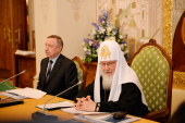 A avut loc ședința Consiliului de Tutelă al lavrei „Sfânta Treime” a cuviosului Serghie și al Academiei de teologie de la Moscova