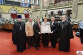 Reprezentanții Patriarhiei Moscovei în SUA au luat parte la lucrările Senatului și ale Adunării statului New York, care au declarat aprilie drept luna istoriei ruso-americane