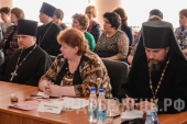 В рамках окружной конференции состоялась встреча представителей Бежецкой епархии и педагогов
