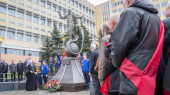 Глава Удмуртской митрополии освятил памятник Ю.А. Гагарину в Ижевске
