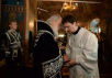 Патріарше служіння у Великий вівторок у Високо-Петровському ставропігійному монастирі