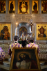 Slujirea Patriarhului în ajunul Joii Mari la mănăstirea stavropighială în cinstea cuviosului Alexie, omul lui Dumnezeu
