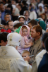 Патриаршее служение в Великую Субботу в Храме Христа Спасителя в Москве