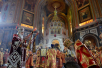 Великодня велика вечірня в Храмі Христа Спасителя в Москві