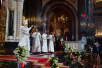 Slujirea Patriarhului de sărbătoarea Paștelor lui Hristos la catedrala „Hristos Mântuitorul”