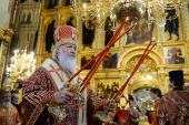 În ziua de marţi a Săptămânii Luminate Sanctitatea Sa Patriarhul Chiril a oficiat Liturghia în lavra „Sfânta Treime” a cuviosului Serghie şi a condus hirotonia arhimandritului Arsenii (Perevalov) în treapta de episcop de Iuriev