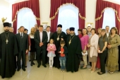 Состоялась традиционная пасхальная встреча митрополита Ростовского Меркурия с журналистами донских СМИ