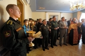 La Academia militară de comunicații în Sanct-Petersburg a fost sfințită camera de rugăciuni