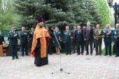 Памятник благоверному князю Александру Невскому открыт на Саратовской таможне