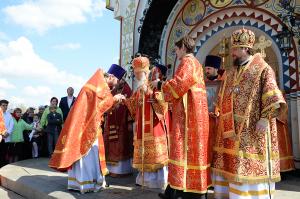 Слово Святейшего Патриарха Кирилла в день памяти великомученика Георгия Победоносца после Литургии в Георгиевском храме на Поклонной горе