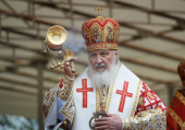 Sanctitatea Sa Patriarhul Chiril a oficiat Liturghia pe poligonul de la Butovo