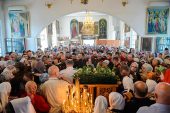 Чудотворной Казанской иконе Пресвятой Богородицы поклонились верующие Кокшетауской епархии в Казахстане