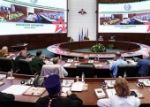Președintele Departamentului Sinodal pentru cooperarea cu Forțele Armate a luat parte la prima ședință a Consiliului obștesc al Ministerului apărării al Federației Ruse în noua sa componență
