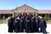 Administratorul protopopiatului Patriarhului în Turkmenistan a efectuat o vizită pascală la parohiile din republică
