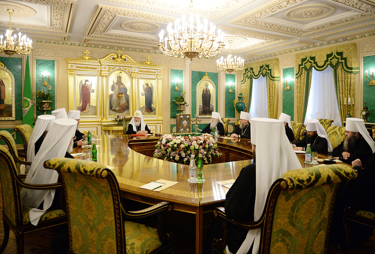 Заседание Священного Синода Русской Православной Церкви от 3 июня 2016 года