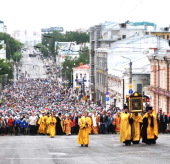 A început procesiunea drumului crucii din întreaga Rusie „Velikoretski”