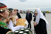 A început vizita Sanctității Sale Patriarhul Chiril la Mitropolia de Bașkortostan