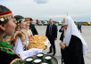 Vizita Patriarhului la Mitropolia de Bașkortostan. Sosirea la Ufa