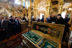 Посещение Святейшим Патриархом Кириллом Сергиевского собора в Уфе