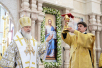 Vizita Patriarhului la Eparhia de Ioșkar-Ola. Sfințirea catedralei „Buna Vestire” în Ioșkar-Ola. Dumnezeiasca liturghie