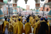 Патриарший визит в Йошкар-Олинскую епархию. Освящение Благовещенского собора в Йошкар-Оле. Божественная литургия