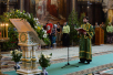 Патриаршее служение в канун праздника Троицы в Храме Христа Спасителя г. Москвы