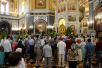 Slujirea Patriarhului în ajunul sărbătorii Sfintei Treimi la catedrala „Hristos Mântuitorul”, or. Moscova