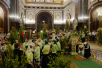 Slujirea Patriarhului în ajunul sărbătorii Sfintei Treimi la catedrala „Hristos Mântuitorul”, or. Moscova