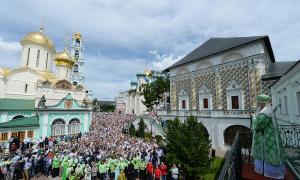 Слово Святейшего Патриарха Кирилла в день Святой Троицы в Троице-Сергиевой лавре