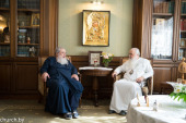 Состоялась встреча почетного Патриаршего экзарха всея Беларуси с кипрским протопресвитером Георгием Антониу