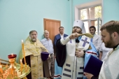 Глава Вологодской митрополии освятил молитвенную комнату в областной клинической больнице