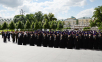 Возложение венка в 75-ю годовщину со дня начала Великой Отечественной войны к могиле Неизвестного солдата у Кремлевской стены