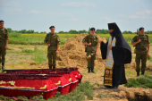 Епископ Россошанский и Острогожский Андрей принял участие в погребении останков 125 воинов-красноармейцев