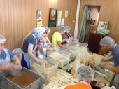 Цех фасовки «народных обедов» для малообеспеченных семей начал работать в Калуге