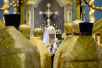 Vizita Patriarhului la Sanct-Petersburg. Dumnezeiasca liturghie la catedrala „Sfinții apostoli Petru și Pavel” din Sanct-Petersburg