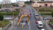 Около 2000 человек приняли участие в крестном ходе в честь Собора белорусских святых в городе Гродно