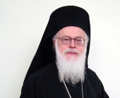 Вітання Святішого Патріарха Кирила Предстоятелю Албанської Православної Церкви з річницею інтронізації