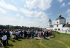 Патриарший визит в Татарстанскую митрополию. Открытие памятника Г.Р. Державину