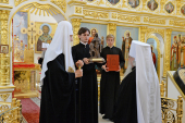Vizita Patriarhului la Mitropolia Tatarstanului. Vizitarea Direcției eparhiale de Kazan