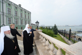 Патриарший визит в Татарстанскую митрополию. Встреча с президентом Республики Татарстан