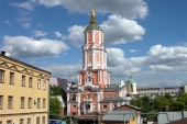Патріарше служіння на подвір'ї Антіохійської Православної Церкви в Москві