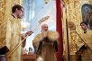 Slujirea Patriarhului de sărbătoarea Soborului Arhanghelului Gavriil la metocul Patriarhiei Antiohiei din Moscova