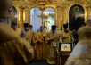 Патріарше служіння у день свята Собору Архангела Гавриїла на Антіохійському подвір'ї в Москві